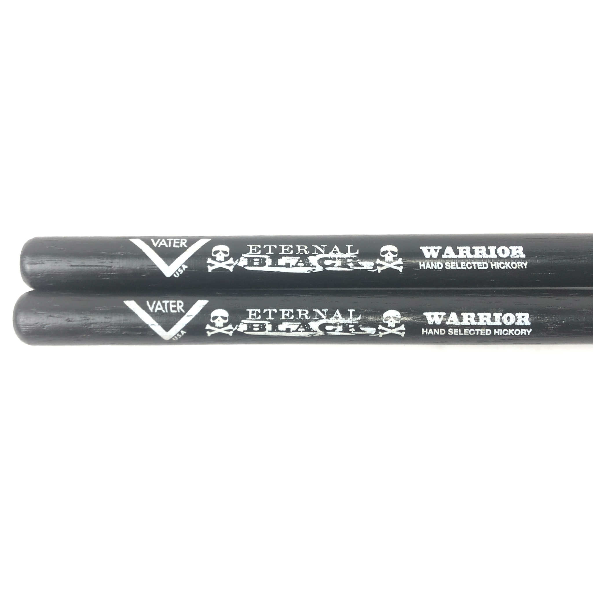 Vater VHPDW-W Eternal Black Warrior Woodtip Drumsticks